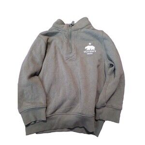 Old Navy, Boys  1/4 Zip Fleece Pullover, Green, Size 3t